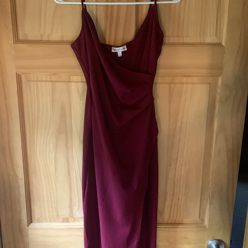 Maroon Prom Dress